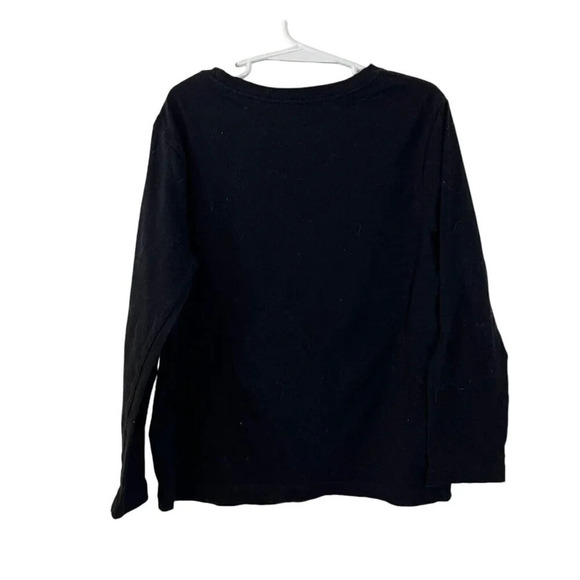 Old Navy David Bowie Graphic Girls Long Sleeve T Shirt Small 6-7 Music Knit Top - Picture 3 of 4